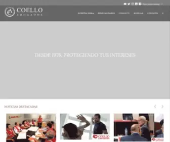 Estudiocoello.com(Perú) Screenshot