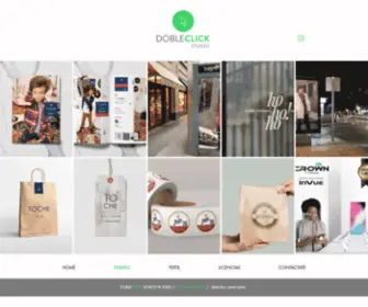 Estudiodobleclick.com.ar(Diseño grafico) Screenshot