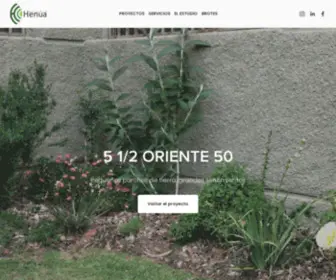 Estudiohenua.com(Paisajismo Sustentable y Urbanismo Regenerativo) Screenshot