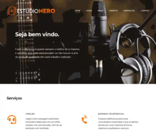 Estudionero.com.br(Estúdio Nero) Screenshot