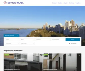 Estudioplaza.com.ar(Estudio Plaza) Screenshot