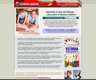 Estudiosancho.com(Cursos Online de Diseño Gráfico y Dibujo) Screenshot