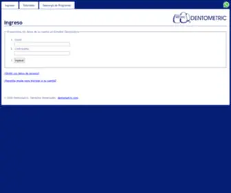 Estudiosdentometric.com(Iniciar sesión de usuario) Screenshot