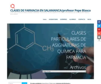 Estudiosfarmaceuticos.com(CLASES DE FARMACIA EN SALAMANCA) Screenshot