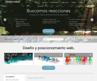 Estudiosmoreno.net(Diseño) Screenshot