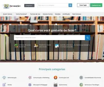 Estudonet.com.br(Cursos online de diversas áreas) Screenshot