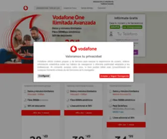 Estufibra.com(Vodafone One) Screenshot