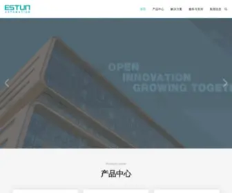 Estun.com(埃斯顿自动化) Screenshot