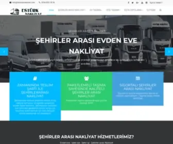 Esturkevdeneve.com(ŞEHIRLERARASI NAKLIYAT EVDEN EVE NAKLIYAT SİGORTALI PAKETLEMELİ) Screenshot