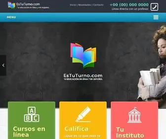 Estuturno.com(Ayuda) Screenshot