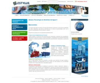 Estylus.com.mx(Agua®) Screenshot