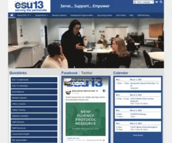 Esu13.org(Educational Service Unit 13) Screenshot