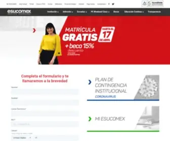 Esucomex.cl(Instituto Profesional Esucomex) Screenshot