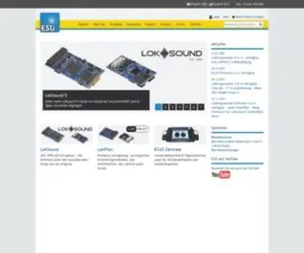 Esu.eu(Electronic Solutions Ulm GmbH & Co) Screenshot