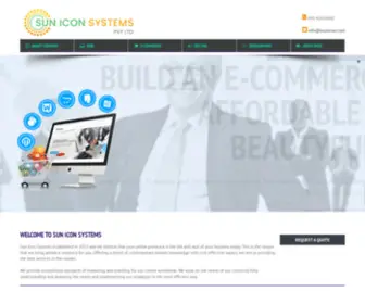 Esunicon.com(Custom Website Design Hyderabad) Screenshot