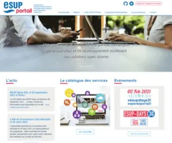 Esup-Portail.org(Accueil) Screenshot