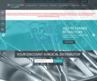 Esutures.com(The Suture Superstore) Screenshot