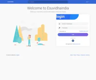 Esuvidhaindia.in(Esuvidhaindia) Screenshot