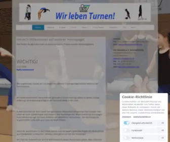 ESV-Turnen.de(Herzlich Willkommen auf unserer) Screenshot