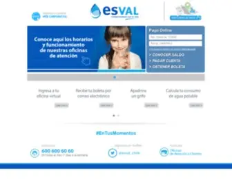 Esval.cl(Comprometidos) Screenshot