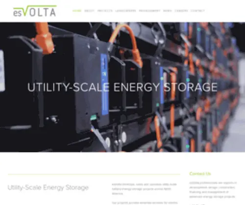 Esvolta.com(EsVolta is a leading developer of utility) Screenshot