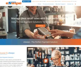 Eswipe.ca(Poynt Terminals & Custom Payment Service in Torotno) Screenshot