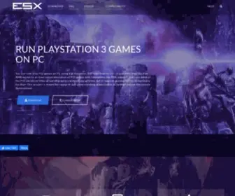 Esxemulator.com(PlayStation 3 Emulator) Screenshot