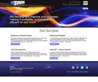 Esyntax.com.mx(Diseño de Sitios Web) Screenshot