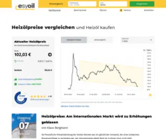 Esyoil.com(Heizölpreise aktuell vergleichen) Screenshot