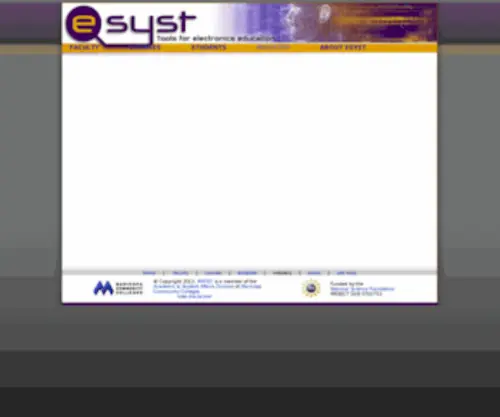 Esyst.org(Resources for Electronic Systems Technology) Screenshot