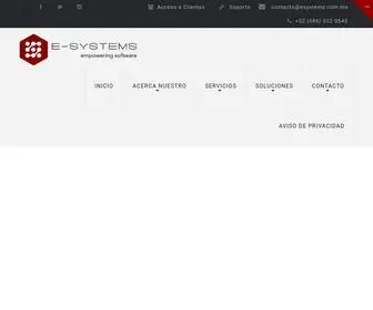 Esystems.com.mx(ESystems Mx) Screenshot