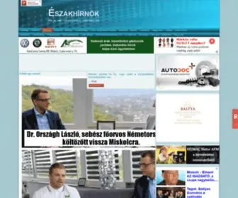 Eszakhirnok.com(Északhírnök) Screenshot