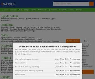 Eszkola.pl(Wypracowania) Screenshot