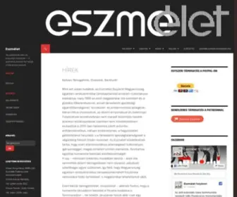 Eszmelet.hu(Eszmélet) Screenshot