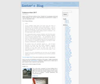 Esztersblog.com(Eszter’s) Screenshot