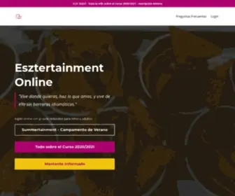 Esztertainment.com(Kids Online English) Screenshot