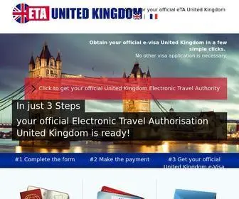 Eta-United-Kingdom.com(Apply now for your UK eTA Visa Online. eTA United Kingdom Official) Screenshot