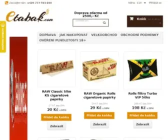 Etabak.com(Kuřácké) Screenshot