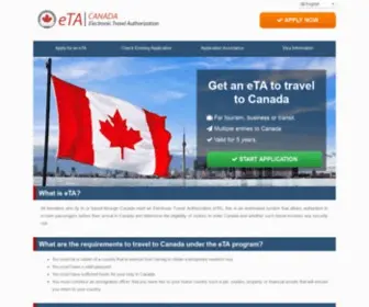 Etacanadian.com(ETA Visa Application) Screenshot