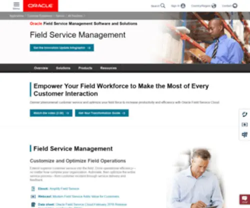 Etadirect.com(Field Service Management Software Solutions) Screenshot