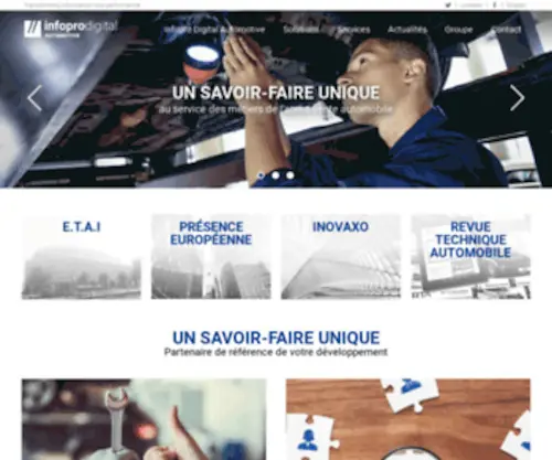 Etai.fr(Infopro Digital Automotive) Screenshot