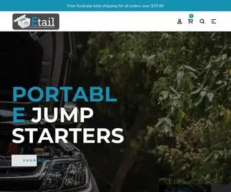 Etail.com.au(Etail Automotive Australia) Screenshot