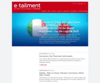 Etailment.de(E-Commerce News) Screenshot