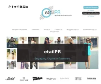 Etailpr.com(EtailPR Website Build) Screenshot