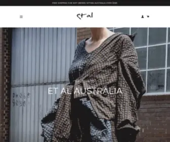 Etal-Australia.com(Melbourne Designed boutique Fashion Brand Label) Screenshot