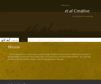 Etalcreative.com(Et al Creative) Screenshot