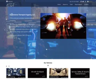 Etalv.com(Las Vegas Limousine & Transportation Provider) Screenshot