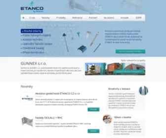 Etanco.cz(ETANCO CZ s.r.o) Screenshot