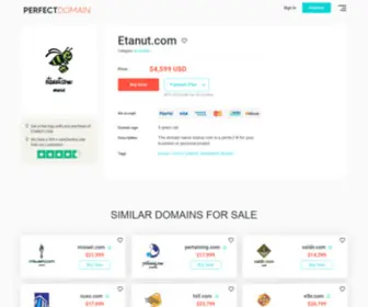 Etanut.com(Etanut) Screenshot