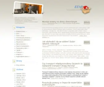 Etap-Nieruchomosci.pl(Dobry tygodnik budowlany) Screenshot